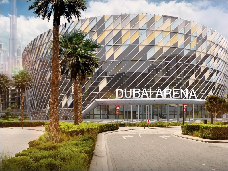 Dressed to impress: Façade completed as Dubai Arena prepares for 2019 opening