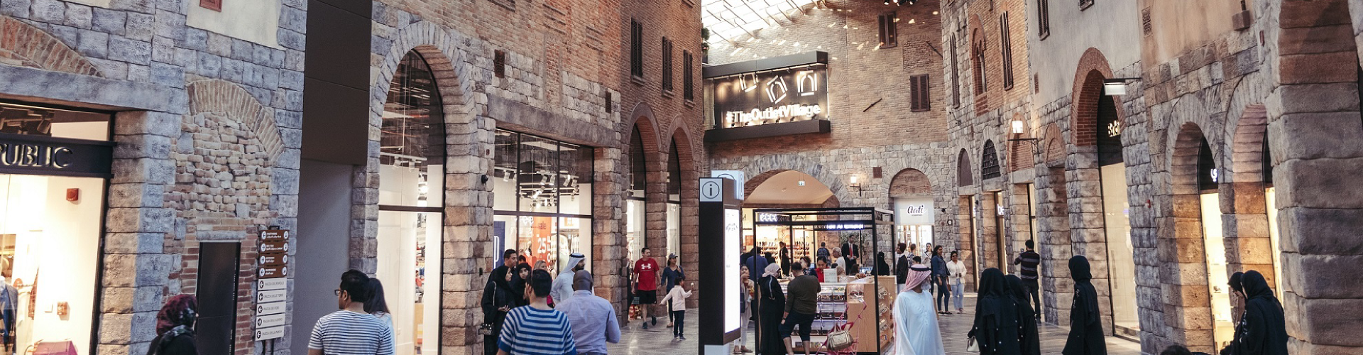The Outlet Village spoils visitors for choice this DSF